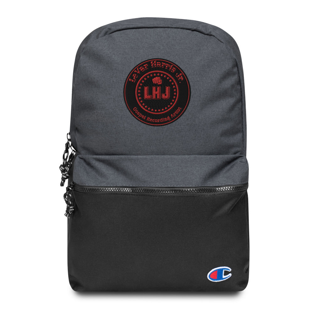 LHJ Embroidered Champion Backpack