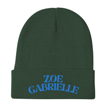 Load image into Gallery viewer, Embroidered Zoe Beanie
