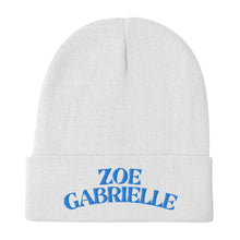 Load image into Gallery viewer, Embroidered Zoe Beanie
