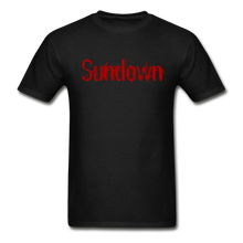 Load image into Gallery viewer, Sundown Adult Tagless T-Shirt - black
