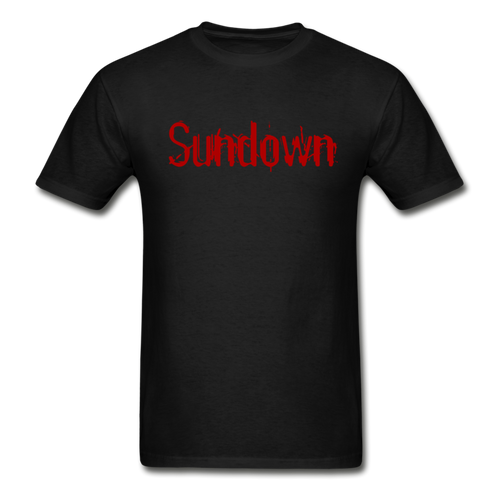 Sundown Adult Tagless T-Shirt - black