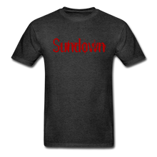 Load image into Gallery viewer, Sundown Adult Tagless T-Shirt - charcoal gray

