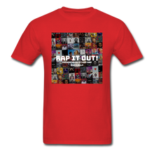 Load image into Gallery viewer, Rap It Out Tee - red
