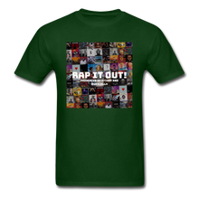 Load image into Gallery viewer, Rap It Out Tee - forest green
