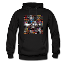 Load image into Gallery viewer, Rap It Out Hoodie - black
