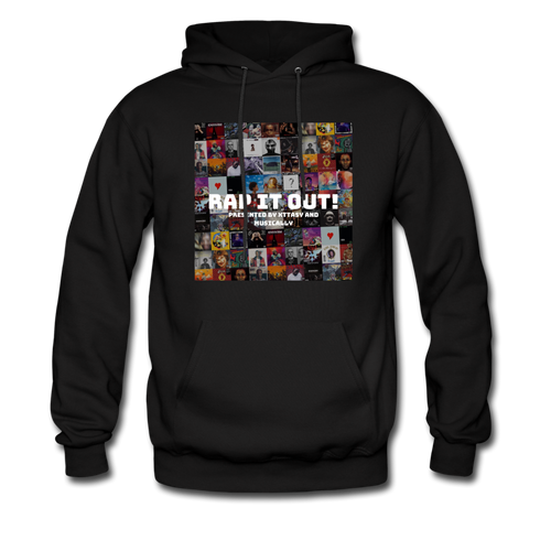 Rap It Out Hoodie - black