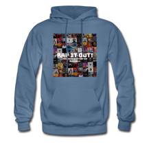 Load image into Gallery viewer, Rap It Out Hoodie - denim blue

