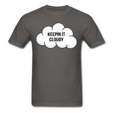 Load image into Gallery viewer, Keepin&#39; It Cloudy Classic Tee - charcoal
