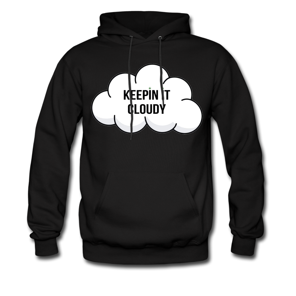 Keepin' It Cloudy Hoodie - black