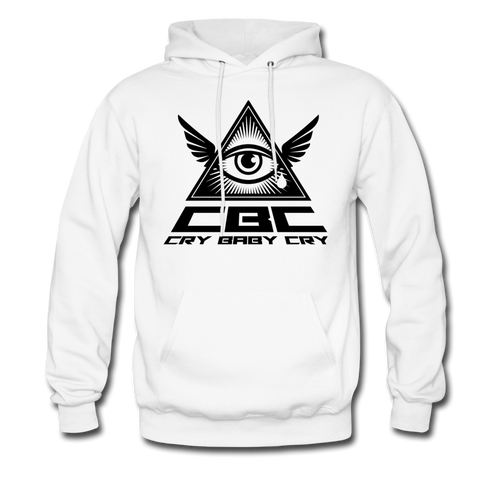 Cry Baby Cry Hoodie - white