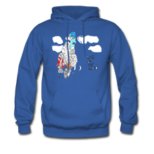 Load image into Gallery viewer, Keeping&#39; It Cloudy ROTC Hoodie - royal blue
