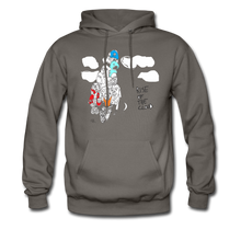 Load image into Gallery viewer, Keeping&#39; It Cloudy ROTC Hoodie - asphalt gray
