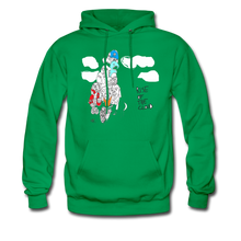 Load image into Gallery viewer, Keeping&#39; It Cloudy ROTC Hoodie - kelly green
