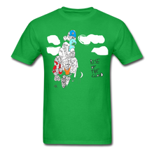 Load image into Gallery viewer, Keeping&#39; It Cloudy ROTC Tee - bright green
