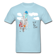 Load image into Gallery viewer, Keeping&#39; It Cloudy ROTC Tee - powder blue
