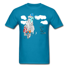 Load image into Gallery viewer, Keeping&#39; It Cloudy ROTC Tee - turquoise
