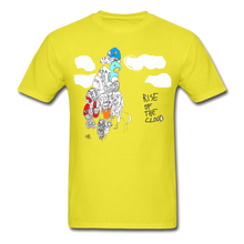 Load image into Gallery viewer, Keeping&#39; It Cloudy ROTC Tee - yellow
