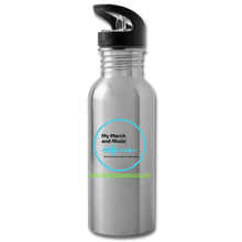 Load image into Gallery viewer, My Merch Water Bottle - silver
