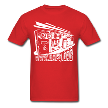 Load image into Gallery viewer, Darrell Qualls Pedals Tee - red
