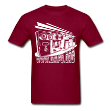 Load image into Gallery viewer, Darrell Qualls Pedals Tee - burgundy

