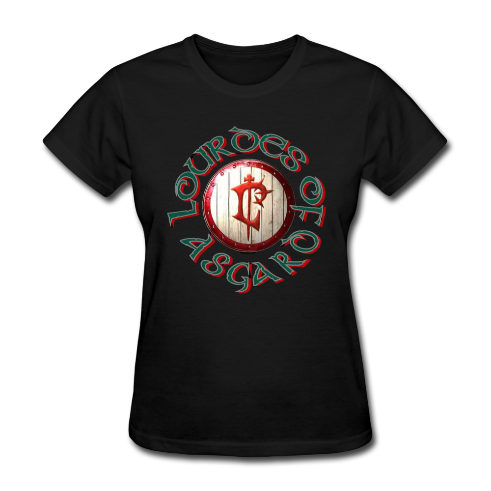 Lourdes of Asgard Women's Tee - black