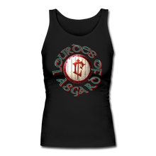Load image into Gallery viewer, Lourdes Of Asgard Women&#39;s Fitted Tank - black
