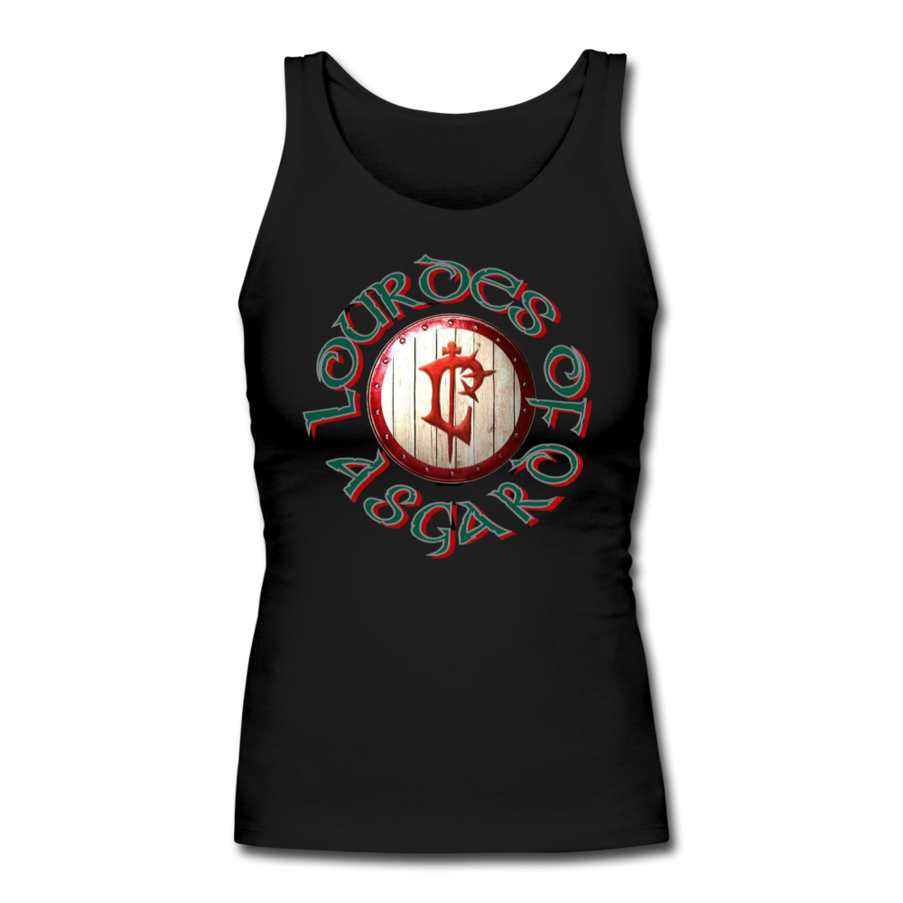 Lourdes Of Asgard Women's Fitted Tank - black