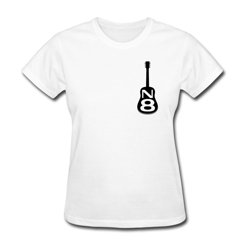 N8 Wright Womens Tee - white