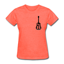 Load image into Gallery viewer, N8 Wright Womens Tee - heather coral
