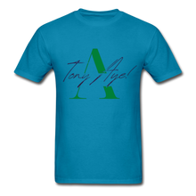 Load image into Gallery viewer, Tony Aye! Tee - turquoise

