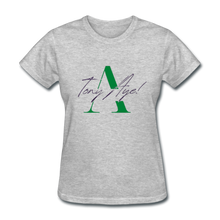 Load image into Gallery viewer, Tony Aye! Women&#39;s Tee - heather gray
