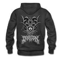 Load image into Gallery viewer, Desolution B/W Lion Hoodie - charcoal grey

