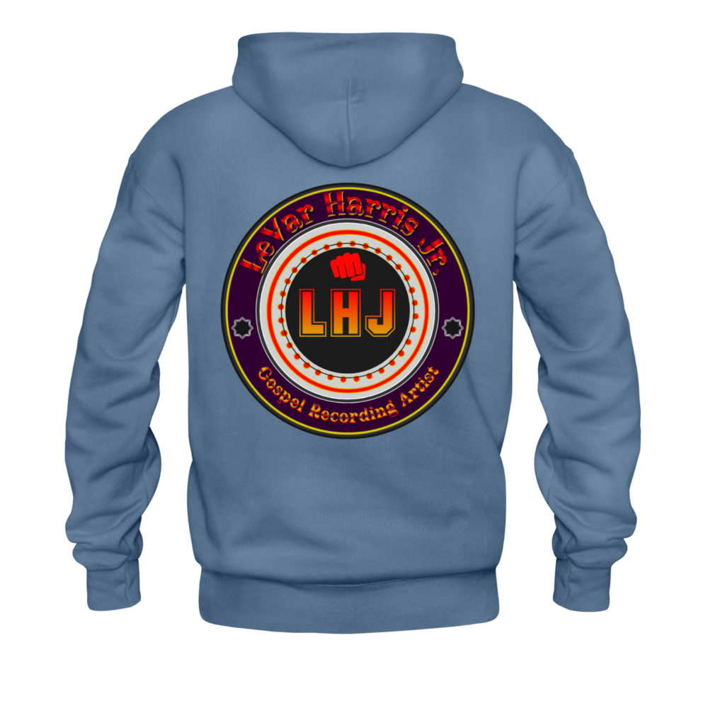 LHJ Circle Logo Hoodie - denim blue