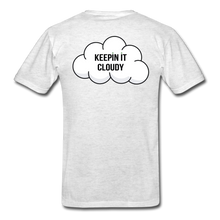 Load image into Gallery viewer, Keepin&#39; It Cloudy Type 1 Tee - light heather gray
