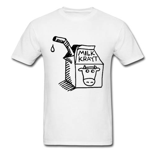 Milk Krayt Tee - white