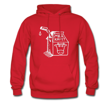 Load image into Gallery viewer, Milk Krayt White Logo Hoodie - red

