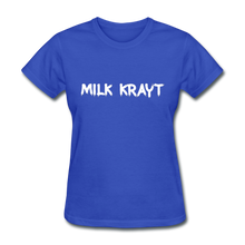 Load image into Gallery viewer, Milk Krayt Women&#39;s Tee - royal blue
