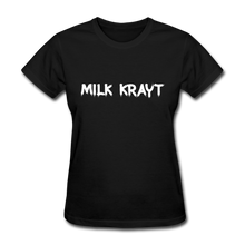 Load image into Gallery viewer, Milk Krayt Women&#39;s Tee - black
