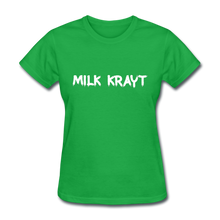 Load image into Gallery viewer, Milk Krayt Women&#39;s Tee - bright green
