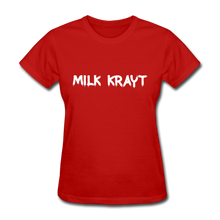 Load image into Gallery viewer, Milk Krayt Women&#39;s Tee - red
