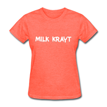 Load image into Gallery viewer, Milk Krayt Women&#39;s Tee - heather coral
