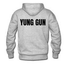 Load image into Gallery viewer, YUNG GUN Normal Day Hoodie - heather gray
