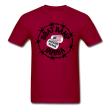 Load image into Gallery viewer, BRB Barbwire Tee - dark red
