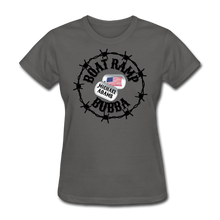 Load image into Gallery viewer, Barbwire Women&#39;s Tee - charcoal
