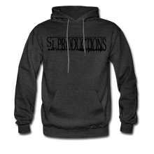 Load image into Gallery viewer, Black Logo Hoodie - charcoal grey
