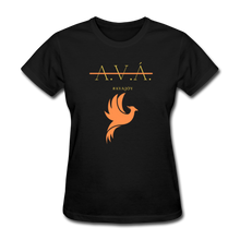 Load image into Gallery viewer, A.V.A Women&#39;s Tee - black
