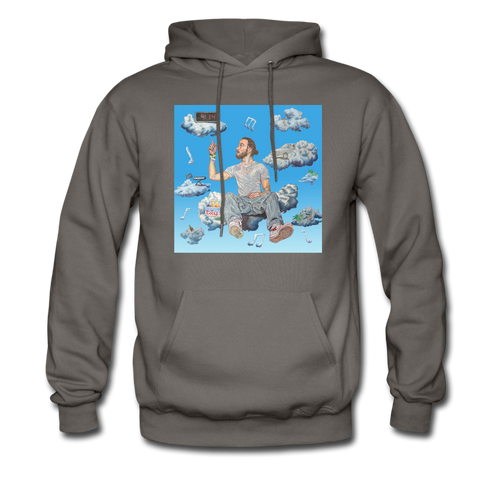 Men's Hoodie - asphalt gray