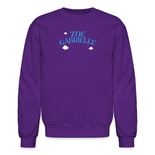 Zoe Gabrielle Crewneck - purple