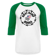 Load image into Gallery viewer, Barbed Wire Tee - white/kelly green
