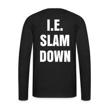 Load image into Gallery viewer, Slam Down Long Sleeve Tee - black
